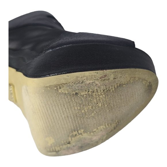 Bebe High Heel Sheer Bootie - Picture 7 of 9